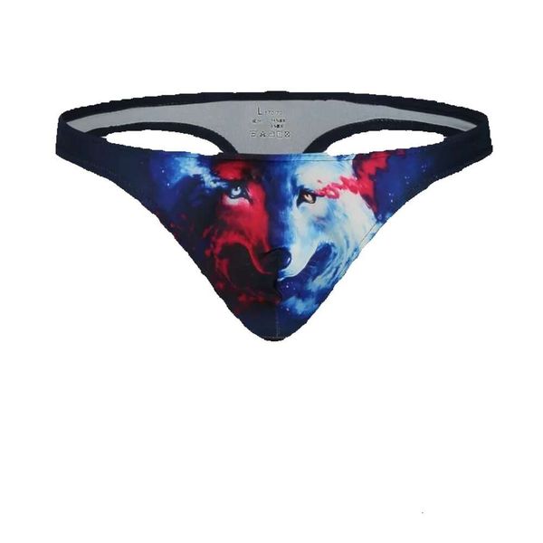 Man B Underpants Fashion Sexy B Panties Inmimes Brifings iç çamaşırı hayvan kartal baykuş leopar baskı bikini u dışbükey giyim eşcinsel gg riefs Ikini Rief nderwear için