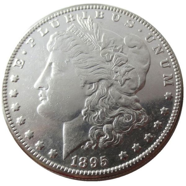 90% Argento US Morgan Dollar 1895-P-S-O NUOVO VECCHIO COLORE Copia artigianale Moneta Ornamenti in ottone Accessori per la decorazione della casa2216