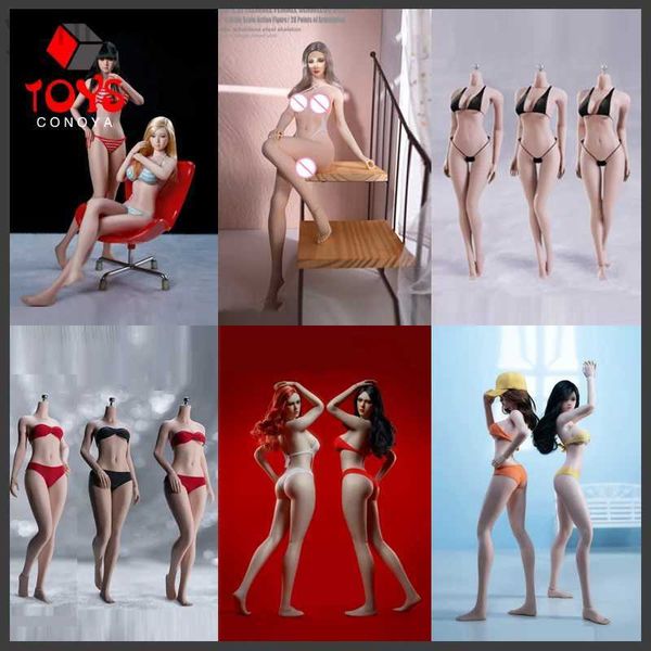 Action Figures giocattolo TBLeague Phicen S10D S21B S46A S52A 1/6 Femmina senza saldatura in acciaio inossidabile Scheletro Corpo Pelle pallida Figura di azione femminile Bambola ldd240312