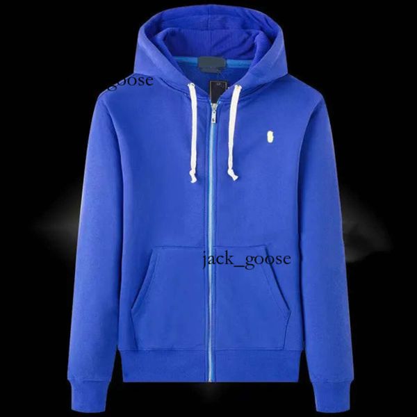 Polo RL Laurens Homem Hoodie para Mens Hoodie Moletom Designer Homens Camisola Zip Meio Hoodie Solto Cavalo Jaquetas Mens Hoodies Vestir Top Asiático 836 330