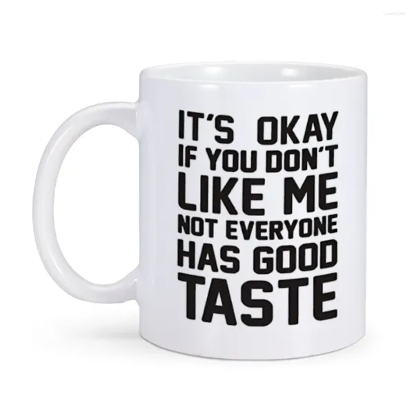 Tazze Tazza da caffè con umorismo impertinente Tazza da tè al cacao Ceramica da 11 Oz Regalo perfetto per un amico collega Regalo divertente