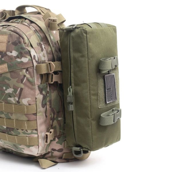 Borse Borsa da esterno Molle Marsupio tattico per zaini militari Molle Army Borsa da caccia da campeggio per trekking d'assalto