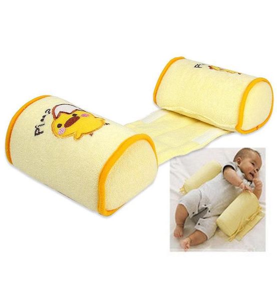 Confortável algodão anti rolo travesseiros adorável bebê criança seguro dos desenhos animados sono cabeça posicionador antirollover para bebê bed6730117
