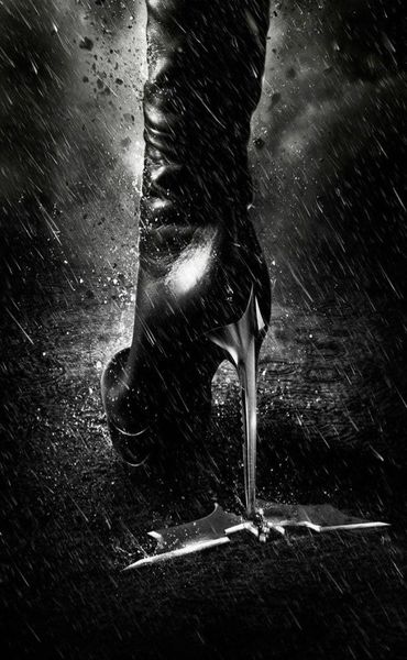 THE DARK KNIGHT RISES Film Batman Catwoman Anne Hathaway Kunstseidendruck Poster 24x36inch60x90cm6480490