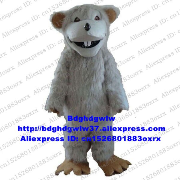 Costumi della mascotte Possum Opossum Didelphid Didelphis Crash Mouse Rat Topi Costume della mascotte Personaggio adulto Accoglienza Banque Department Store Zx203