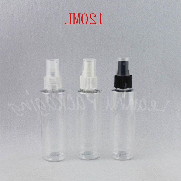 120 ml transparente Kunststoff-Sprühflasche, 120 cc Toner/wassergeschützte Verpackungsflasche, leerer Kosmetikbehälter (50 Stück/Menge) Bbdhu