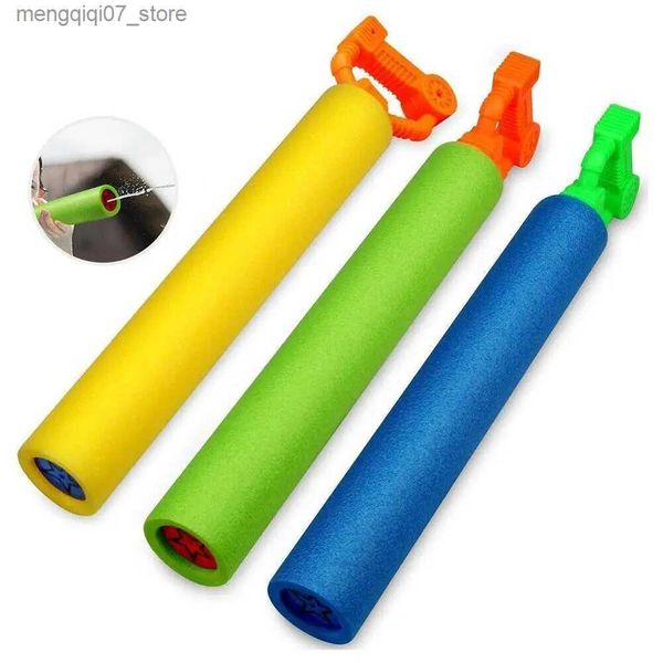 Areia jogar água diversão eva pistola de água venda quente verão água brinquedos blaster atirador bombeamento pulverizador pistola de água brinquedos verão piscinas brinquedos para crianças l240312