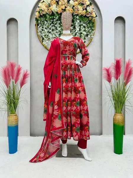 Ethnische Kleidung SALWAR KAMEEZ Partykleid Designer Indien Hochzeit Pakistan