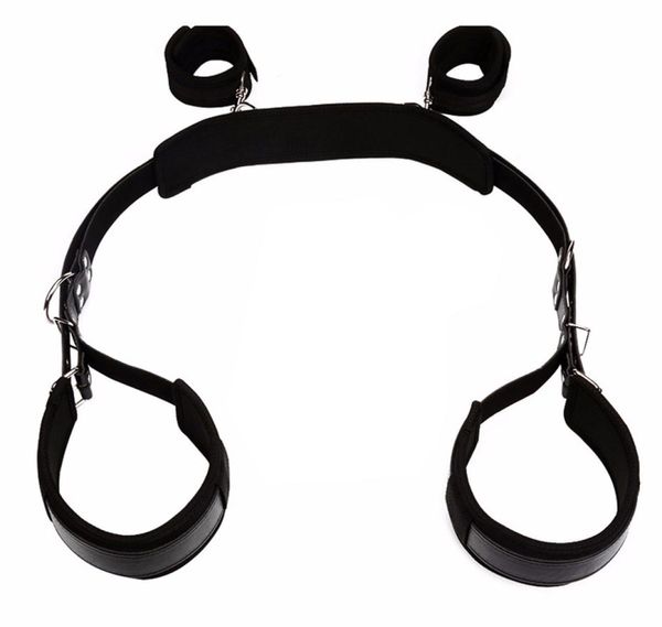 Sesso ausiliario Bondage in pelle Restrizioni Letto per donne Fetish Bdsm Bondage Harness Posizioni di gioco erotiche Giocattoli sessuali per coppie4816764