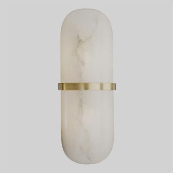 Moderne luci da parete a LED per la casa in marmo Soggiorno Ristorante Sconce G9 110 220V Corridoio Scale Apparecchi di illuminazione Montaggio superficiale Lamp271o