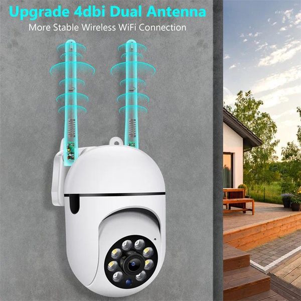 Mini-Kamera Smart Home Webcam Sicherheitsschutz Wifi-Überwachungskameras IR-Nachtsichtmonitor mit Bewegungssensor