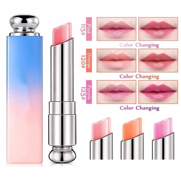 Lipgloss Crystal Jelly Lippenstift Langlebige nahrhafte Lippen Feuchtigkeitscreme Magische Temperatur Farbwechsel Pflege KosmetikLipLip6817190