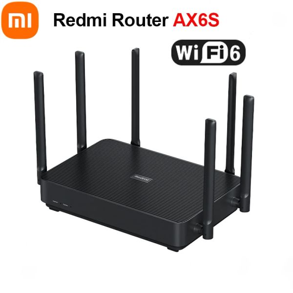 Controllo router Xiaomi Redmi ax6s wifi 6 3200 Mbps 2,4 5GHz doppia frequenza MIMOOFDMA percorso mesh ad alto guadagno MT7622B dualcore 1,35GHz CPU