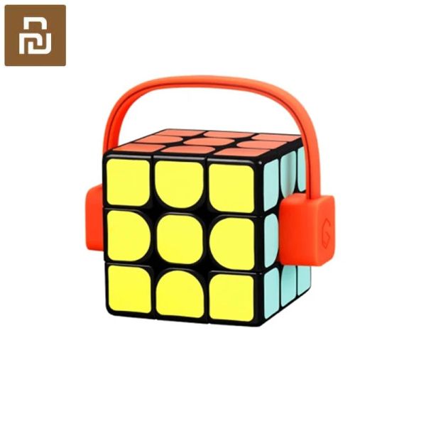 Controlla Youpin Giiker Super Smart Cube i3 App compatibile con Bluetooth Sincronizzazione Rilevamento Identificazione Giocattolo intellettuale