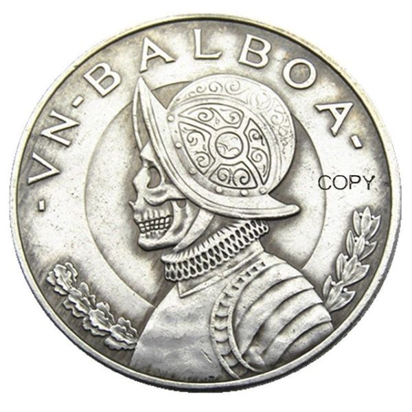 Hobo panamá 1931 balboa 1947 méxico 5 pesos banhado a prata artesanato estrangeiro cópia moeda ornamentos decoração para casa acessórios2389