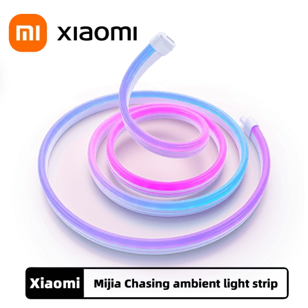 Kontrol Xiaomi Mijia Ortam Işık Şeridi Akıllı Bağlantı Tam Skor Atmosfer RGB Oyun Işık efekti Mijia Uygulaması