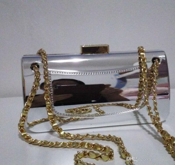 Bolsas de acrílico de guloseia de designertyrant de ouro famosas bolsas de noite famosas tijolos de embreagem vintage bolsas de ombro de bolsa de bolsa Mulheres2014602
