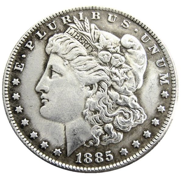 Us 1885-p-cc-o-s morgan dólar cópia moeda latão artesanato ornamentos réplica moedas decoração para casa acessórios222d