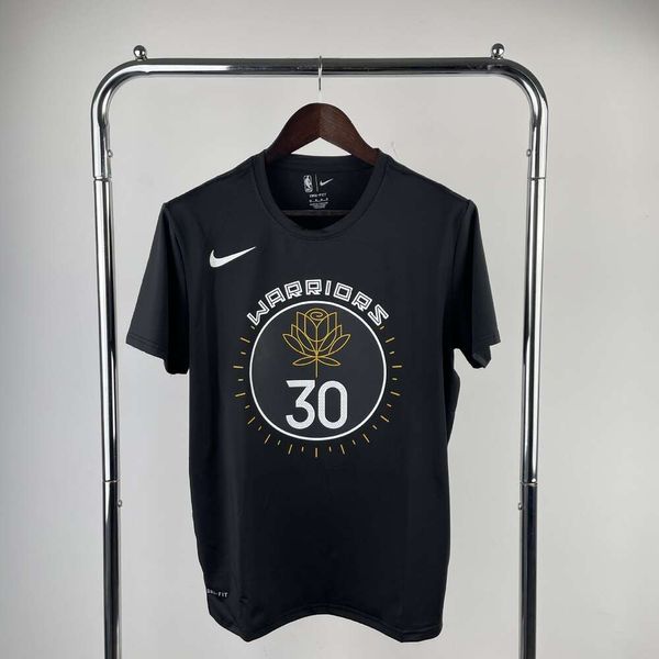 Homens e mulheres 2023 novo curry de manga curta americano camisa de basquete guerreiros verão solto camiseta tamanho 30 manga completa