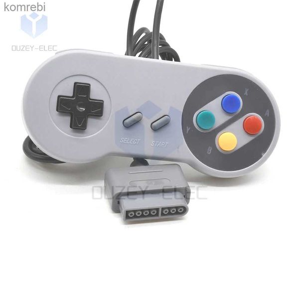 Игровые контроллеры Джойстики 1 ПК 16-битный выход Super HD SNES Классический ручной геймпад в стиле ретро Плеер для видеоигр ТВ Мини-игровой геймпад для Super Nintendo L24312