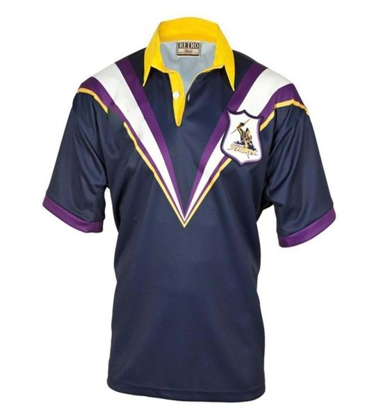 Регбийная рубашка Melbourne Storm 1998 в стиле ретро0123456789101517698