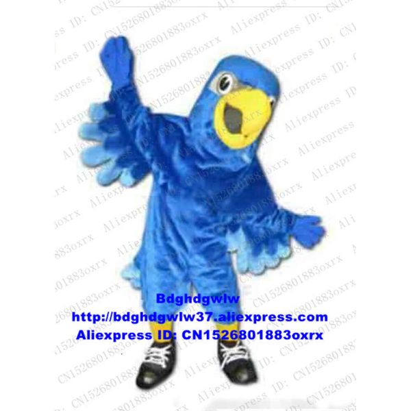 Costumi della mascotte Blue Eagle Hawk Tercel Tiercel Falcon Vulture Costume della mascotte Il personaggio adulto può indossare indossabile Promozione aziendale Zx1030