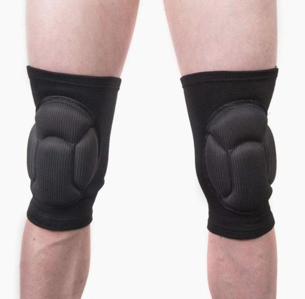 BDSM HighDensity Sponge Kneepad Joelheiras DropResistant AntiCollision Sports Kneecaps Gay Fetish Slave Fun Role Play 1 par 2106240168