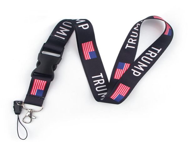 3 stile Trump Cordino per telefono Tracolla per telefono Make America Great Again ID Porta badge Collana Corde Novità Articoli Interi JJ54070572