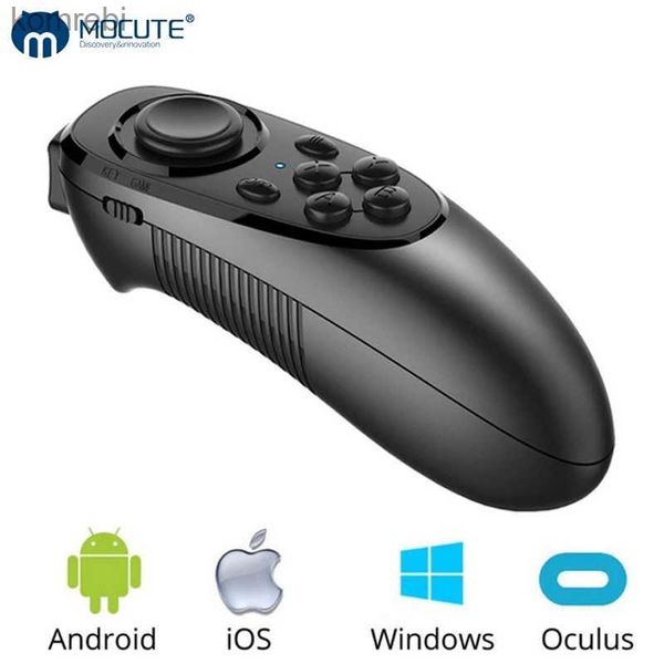 Oyun Denetleyicileri Joysticks Mocute 052 Oyun Pedi Gamepad Pubg Denetleyici Mobil Bluetooth İPhone için Joystick Android Akıllı TV Kutusu Telefon PC VR Tetik Hücre L24312