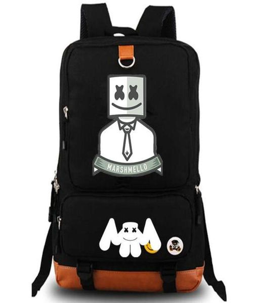 Маска-звезда, рюкзак Marshmello, рюкзак DJ Leader, школьная сумка, музыкальный рюкзак, спортивная школьная сумка, уличный дневной пакет2489906