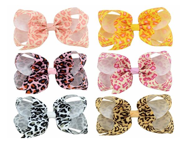 Neonate Barrettes Nastro in grosgrain Fiocco Clip Forcine Fiore a bolle Bowknot Barrette Boutique per bambini Accessori per capelli per bambino9575866