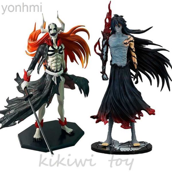 Действие Игрушка Фигуры 34 см отбеливающие аниме фигуры Kurosaki Ichigo Bull Head Model Colect Cigtturine GK.