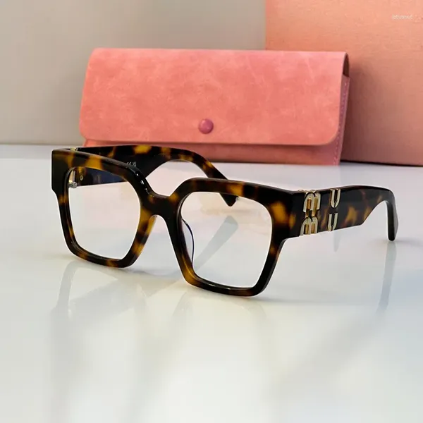 24ss occhiali da sole Designer Ladies Mui Glasses Eyecelixes Framella moderne Pesigner di luxury di alta qualità moderni di alta qualità