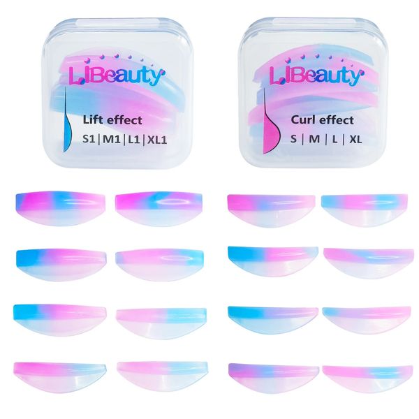 Libeauty Super Sticky Lash Lift Shield Ciglia Perming Pad Asta di sollevamento in silicone Accessori bigodino 3D Strumenti applicatori 240311