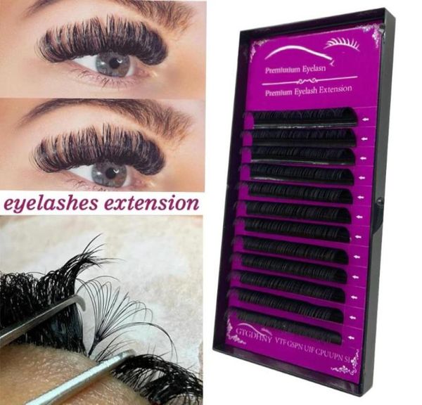 Заводская поставка 010 мм накладные ресницы Наращивание ресниц Private Label Eyelashes6114758