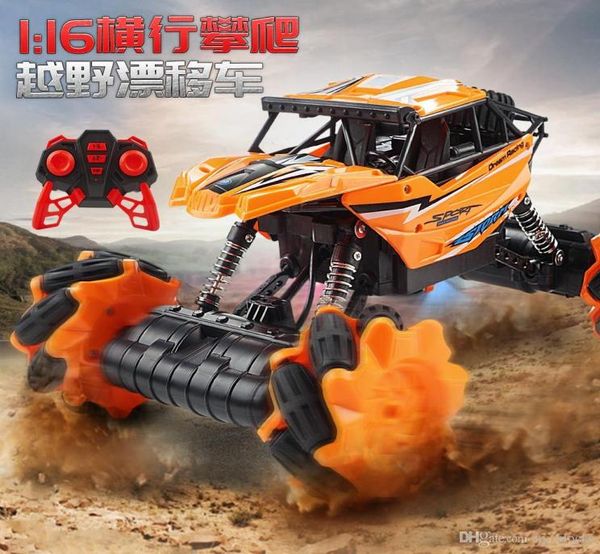 Coole elektrische Fernbedienung Modell Spielzeug Geschenk 05 Rotation Klettern Fahrzeug mit Kinder 360 Autos 24GRC Drift OffRoad Jungen Fourwhee4326595