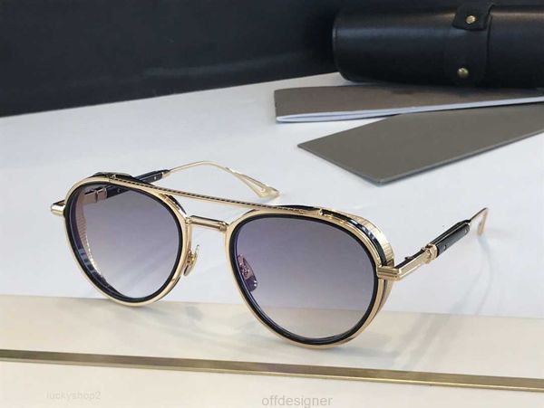 Óculos de sol da moda Dita Epiluxury 4 Top Sunglasses para homens Retro Luxury Brand Designer feminino Design de moda best -seller Piloto óculos com caixa original