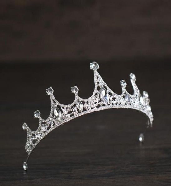 Principessa Silver Diamond corona nuziale corona abito da sposa accessori da sposa1885251