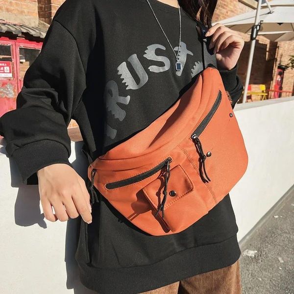 Taille Taschen Multifunktionale Plus Größe Übergroße Fanny Pack Wasserdichte Nylon Brust Tasche Radfahren Große Gym Gürtel Für Männer Frauen