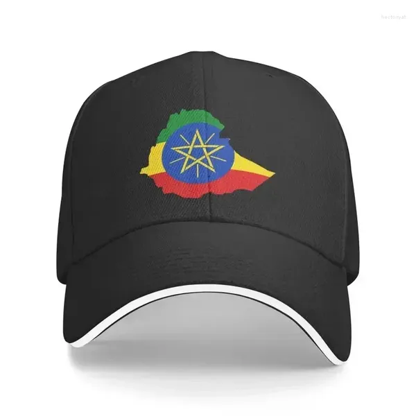 Bonés de bola personalizados bandeira da Etiópia boné de beisebol mulheres homens respirável imperial pai chapéu esportes