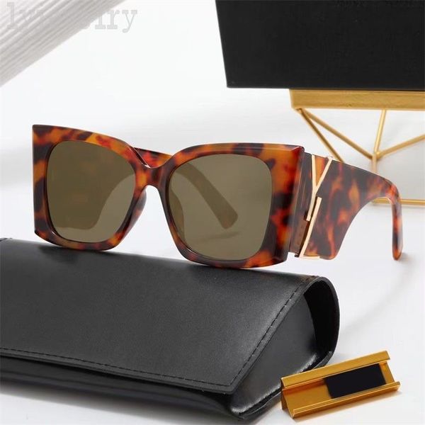 Valentinstagsgeschenk, Designer-Sonnenbrille, Herren-Sonnenbrille, vergoldete Buchstaben, Sommer, Lentes de Sol, Senior-Beinschild, Luxusbrille, Mode, trendig, Tiktok, PJ085 I4