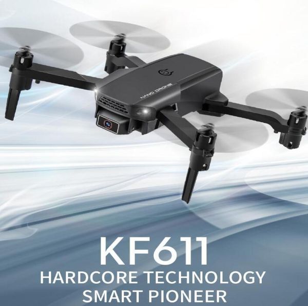 TOP KF611 Drone RC Aereo 4K HD Fotocamera Professionale Aerea Pografia Elicottero 1080PHD Telecamere grandangolari WiFi Immagine Transmi7438355