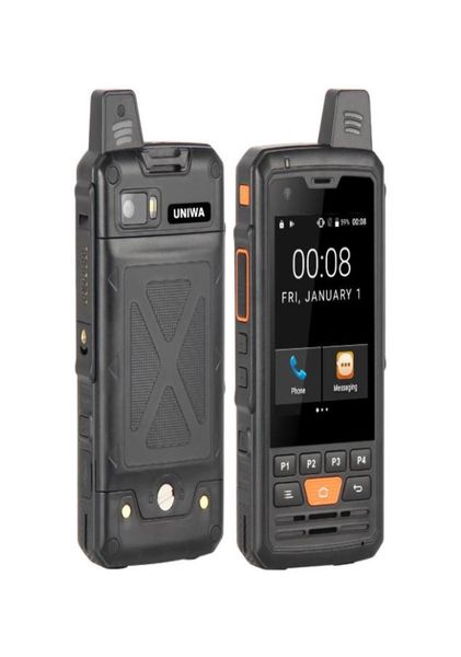 UNIWA Alps F50 2G3G4G Zello Walkie Talkie Android-смартфон, четырехъядерный мобильный телефон MTK6735, 1 ГБ 8 ГБ ПЗУ, мобильный телефон 6219687