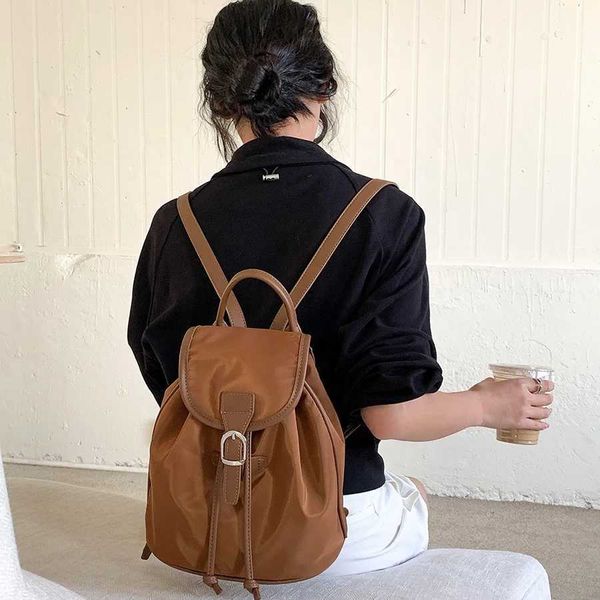 HBP Não-Marca Atacado de Alta Qualidade Tecido Oxford Mochila de Nylon Design Mais Recente Coreano Meninas Casual Mochila À Prova D 'Água Senhoras