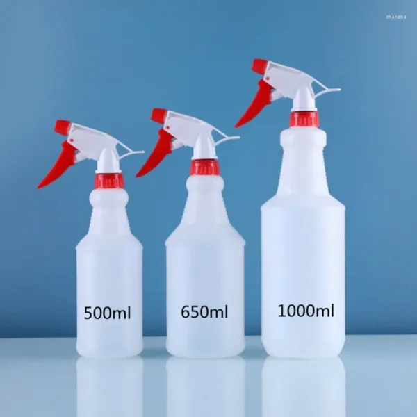 Garrafas de armazenamento 500/650/1000ml garrafa de spray vazia recarregável pulverizador rega flores pode nebulização suprimentos de jardinagem