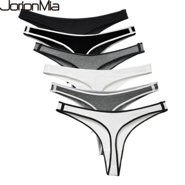 6pcs Seksi Külot Kadınlar Pamuk Kılavuzu Tanga Femme String Calinha Lingerie Tanga G String iç çamaşırı Gstring 300T y29306620