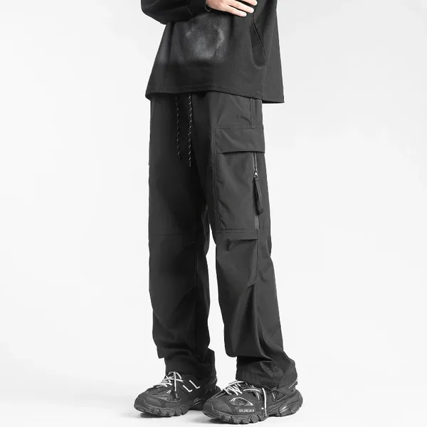 Pantaloni da uomo Streetwear Uomo Cargo all'aperto Casual Jogging Harem Pantaloni da uomo dritti moda impermeabili 5XL