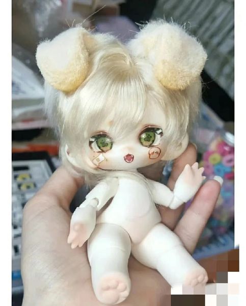 Bambola BJD 13 cm 6 cm mini bambola giocattolo per bambini regalo di compleanno ornamenti artigianali bambola ragazza giocattolo fai da te Articoli con consegna gratuita 240308