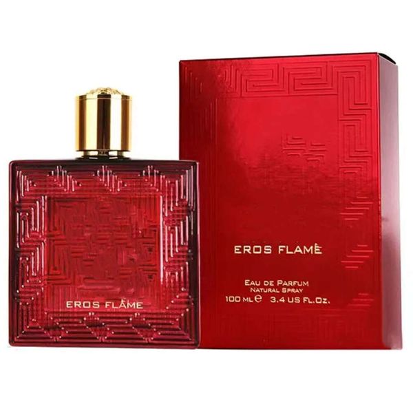 Parfums De Luxe Eros Perfume Flame 100 ml Originale L:1 Deodorante spray per il corpo da uomo a lunga durata Fragranze per uomo 230