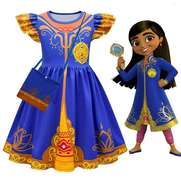 Abiti da ragazza Abiti da ragazza Halloween Mira Royal Detective Costumi cosplay Principessa Abbigliamento per feste di compleanno per bambini